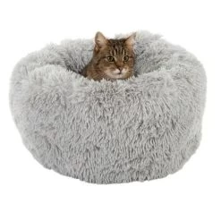 Kattenmand Mochi -Hondenbenodigdheden Korting 105496 katzenbett mochi hellgrau fg 2 3
