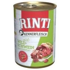 Voordeelpakket 12 X 400 G Rinti "Kennerfleisch" 33 Voordeelpakket 12 X 400 G Rinti "Kennerfleisch" -Hondenbenodigdheden Korting 111297 pla bilder rinti kennerfleisch wildschwein 400g hs 01 7