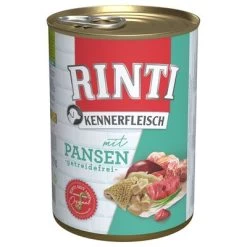 Voordeelpakket 12 X 400 G Rinti "Kennerfleisch" 35 Voordeelpakket 12 X 400 G Rinti "Kennerfleisch" -Hondenbenodigdheden Korting 111299 pla bilder rinti kennerfleisch pansen 400g hs 01 7