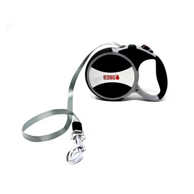 KONG Explore Intrekbare Lijn Grijs Hond