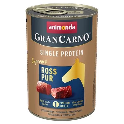 Animonda GranCarno Adult Single Protein Supreme Hondenvoer 24 X 400 G 4 Animonda GranCarno Adult Single Protein Supreme Hondenvoer 24 X 400 G - Afbeelding 2