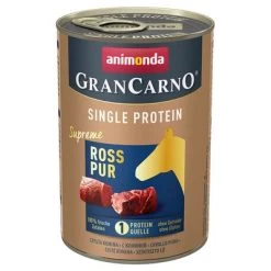 Animonda GranCarno Adult Single Protein Supreme Hondenvoer 6 X 400 G 5 Animonda GranCarno Adult Single Protein Supreme Hondenvoer 6 X 400 G -Hondenbenodigdheden Korting 130896 pla animonda grancarno adult singleprotein supreme rosspur 400g hs 01 8