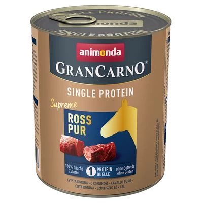 24 X 800 G Animonda GranCarno Adult Single Protein Supreme Hondenvoer 5 24 X 800 G Animonda GranCarno Adult Single Protein Supreme Hondenvoer - Afbeelding 3