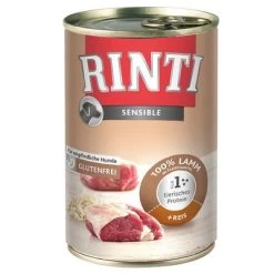 6 X 400 G RINTI Gemengd Probeerpakket Hondenvoer 29 6 X 400 G RINTI Gemengd Probeerpakket Hondenvoer -Hondenbenodigdheden Korting 14440 pla rinti sensible lamm reis 1