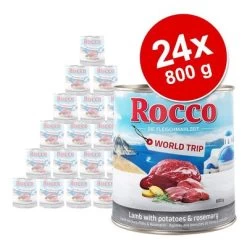 Rocco World Trip Griekenland Hondenvoer -Hondenbenodigdheden Korting 166800 rocco worldtrip lamb 800g 2
