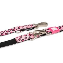 Max & Molly Multifunctionele Hondenlijn Leopard Pink -Hondenbenodigdheden Korting 190422 190423 190996 pla maxnmolly multifunktionsleine leopardpink hs 04 5
