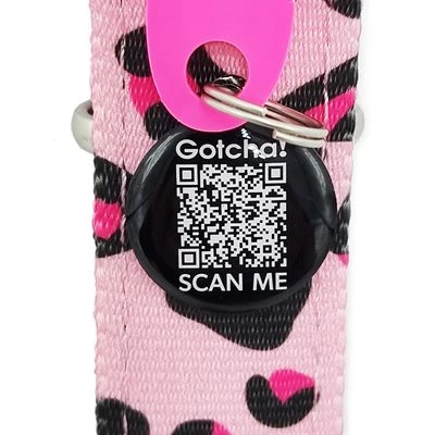 Max & Molly Smart ID Halsband Leopard Pink 6 Max & Molly Smart ID Halsband Leopard Pink - Afbeelding 4