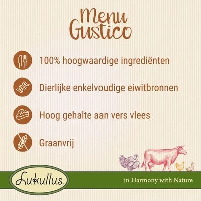 Lukullus Menu Gustico - Zalm Met Wortel, Alfalfa En Spinazie 5 Lukullus Menu Gustico - Zalm Met Wortel, Alfalfa En Spinazie - Afbeelding 3