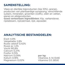 Hill's Prescription Diet I/d Digestive Care Stoofpotje Met Kip Voor Honden -Hondenbenodigdheden Korting 1 atf 606353 ingredient panel 5