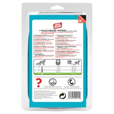 Simple Solution Wasbaar Hondenbroekje 14 Simple Solution Wasbaar Hondenbroekje - Afbeelding 12