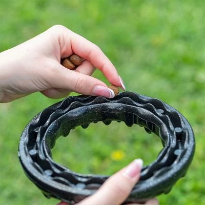 Ferplast Smile Kauwring, Zwart 4 Ferplast Smile Kauwring, Zwart - Afbeelding 2