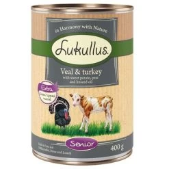 Lukullus Natuurkost Senior Hondenvoer 6 Lukullus Natuurkost Senior Hondenvoer -Hondenbenodigdheden Korting 231496 pla lukullus senior 6x400g 9