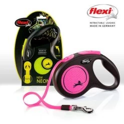 Flexi New Neon Rollijn Tape Roze, 5 M 21 Flexi New Neon Rollijn Tape Roze, 5 M -Hondenbenodigdheden Korting 252321 flexi new neon gurt leine pink medium 5m hs 06 6