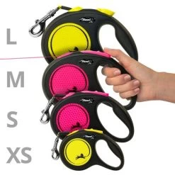 Flexi New Neon Rollijn Tape Roze, 5 M 22 Flexi New Neon Rollijn Tape Roze, 5 M -Hondenbenodigdheden Korting 252321 flexi new neon gurt leine pink medium 5m hs 07 9