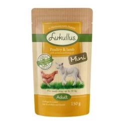 Voordeelpakket Lukullus Mini Maaltijdzakjes 48 X 150g 9 Voordeelpakket Lukullus Mini Maaltijdzakjes 48 X 150g -Hondenbenodigdheden Korting 264996 pla luk mini poultrylamb 6x150g 3