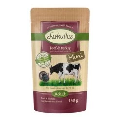 Voordeelpakket Lukullus Mini Maaltijdzakjes 48 X 150g 10 Voordeelpakket Lukullus Mini Maaltijdzakjes 48 X 150g -Hondenbenodigdheden Korting 264997 pla luk mini beefturkey 6x150g 5 4
