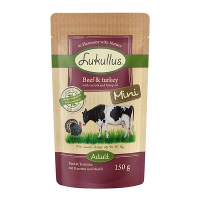 Voordeelpakket Lukullus Mini Maaltijdzakjes 48 X 150g 6 Voordeelpakket Lukullus Mini Maaltijdzakjes 48 X 150g - Afbeelding 4