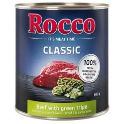 Rocco Classic 6 X 800 G -Hondenbenodigdheden Korting 28012 pla megapack rocco classic rind gruenempasnen 800g hs 01 7
