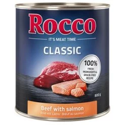 Rocco Classic 6 X 800 G -Hondenbenodigdheden Korting 28017 pla megapack rocco classic rindlachs 800g hs 01 9