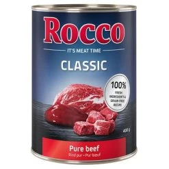 Voordeelpakket Rocco Classic 24 X 400 G 10 Voordeelpakket Rocco Classic 24 X 400 G -Hondenbenodigdheden Korting 28021 pla megapack rocc classic rindpur 400g hs 01 6