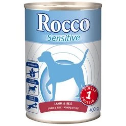 Voordeelpakket Rocco Sensitive 24 X 400 G -Hondenbenodigdheden Korting 28037 pla rocco sensible lamm 6 x 400 g 6