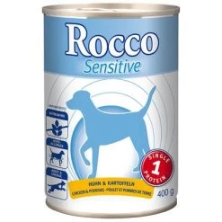 Voordeelpakket Rocco Sensitive 24 X 400 G -Hondenbenodigdheden Korting 28038 pla rocco sensible huhn 6 x 400 g 5