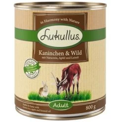 Voordeelpakket Lukullus 24 X 800 G 18 Voordeelpakket Lukullus 24 X 800 G -Hondenbenodigdheden Korting 28057 pla lukullus kaninchen wild 6 x 800 g 1