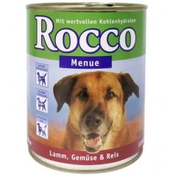 Voordeelpakket Rocco Menu 24 X 800 G 15 Voordeelpakket Rocco Menu 24 X 800 G -Hondenbenodigdheden Korting 30446 rocco menue 800g lamm 1 9