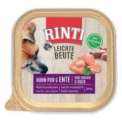 RINTI Lichte Buit 9 X 300 G -Hondenbenodigdheden Korting 310397 pla finnern rinti leichtebeute huhnente 300g hs 01 6