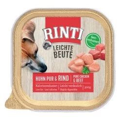 RINTI Lichte Buit 9 X 300 G -Hondenbenodigdheden Korting 310496 pla finnern rinti leichtebeute huhnrind 300g hs 01 3