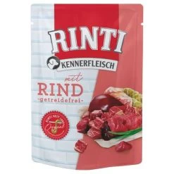 RINTI Kennerfleisch Zakjes 10 X 400 G 8 RINTI Kennerfleisch Zakjes 10 X 400 G -Hondenbenodigdheden Korting 311406 pla rinti kennerfleisch pouch rind 400g hs 01 9