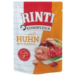 RINTI Kennerfleisch Zakjes 10 X 400 G 9 RINTI Kennerfleisch Zakjes 10 X 400 G -Hondenbenodigdheden Korting 311407 pla rinti kennerfleisch pouch huhn 400g hs 01 7