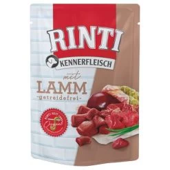 RINTI Kennerfleisch Zakjes 10 X 400 G 11 RINTI Kennerfleisch Zakjes 10 X 400 G -Hondenbenodigdheden Korting 311977 pla rinti kennerfleisch pouch lamm 400g hs 01 2