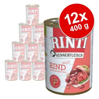 Voordeelpakket 12 X 400 G Rinti "Kennerfleisch" 3 Voordeelpakket 12 X 400 G Rinti "Kennerfleisch"