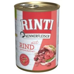 Voordeelpakket 12 X 400 G Rinti "Kennerfleisch" 34 Voordeelpakket 12 X 400 G Rinti "Kennerfleisch" -Hondenbenodigdheden Korting 3132 pla bilder rinti kennerfleisch rind 400g hs 01 8