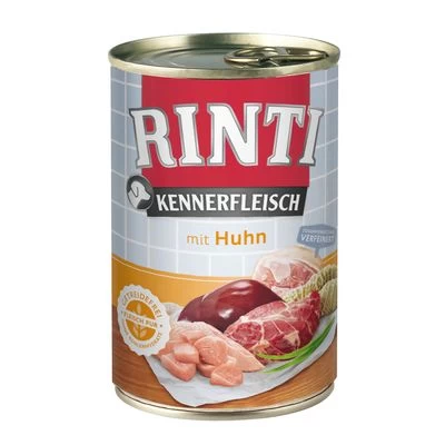 6 X 400 G RINTI Gemengd Probeerpakket Hondenvoer 6 6 X 400 G RINTI Gemengd Probeerpakket Hondenvoer - Afbeelding 4
