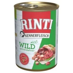 Voordeelpakket 12 X 400 G Rinti "Kennerfleisch" 38 Voordeelpakket 12 X 400 G Rinti "Kennerfleisch" -Hondenbenodigdheden Korting 3134 pla bilder rinti kennerfleisch wild 400g hs 01 9