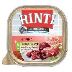 Voordeelpakket Rinti "Kennerfleisch" 9 X 300 G 16 Voordeelpakket Rinti "Kennerfleisch" 9 X 300 G -Hondenbenodigdheden Korting 31736 PLA Rinti Kennerfleisch Rind Kartoffel 300g 3