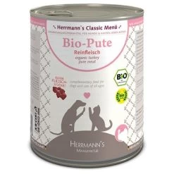 Voordeelpakket Herrmann's Vlees 12 X 800 G 15 Voordeelpakket Herrmann's Vlees 12 X 800 G -Hondenbenodigdheden Korting 32972 zp c2 bio pute reinfleisch 800x800 2