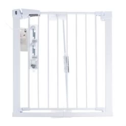 TIAKI Wit Hondenrek Met Verlengstuk Van 7 Cm -Hondenbenodigdheden Korting 334597 pla tiaki dog gate white fg 8064 9