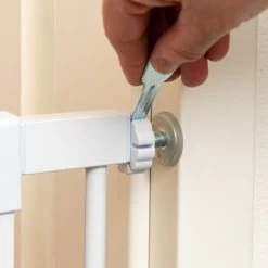 TIAKI Wit Hondenrek Met Verlengstuk Van 7 Cm -Hondenbenodigdheden Korting 334597 tiaki dog gate white fg 8209 4