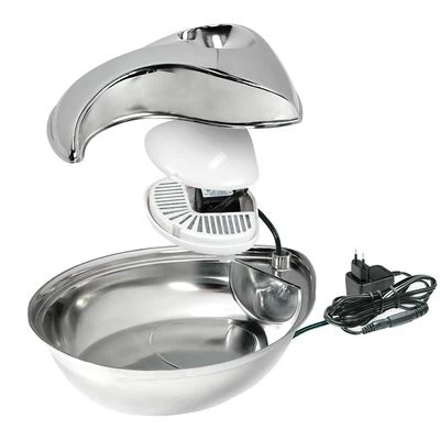 No Brand Raindrop Drinking Fountain Uit Roestvrijstaal 1,75 L 8 No Brand Raindrop Drinking Fountain Uit Roestvrijstaal 1,75 L - Afbeelding 6