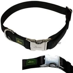 Hunter Set: Halsband Vario Basic + Riem -Hondenbenodigdheden Korting 36774 Hunter Halsband AluSt 1