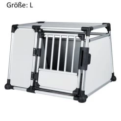 Trixie Transportbox Aluminium 31 Trixie Transportbox Aluminium -Hondenbenodigdheden Korting 42683 trixie aluminium trans gr l 1