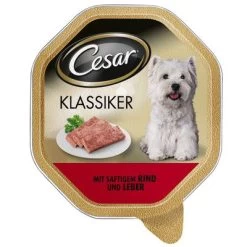 Cesar Multipack Hondenvoer 14 X 150 G -Hondenbenodigdheden Korting 42945 pla cesar klassiker rind und leber 150g 0