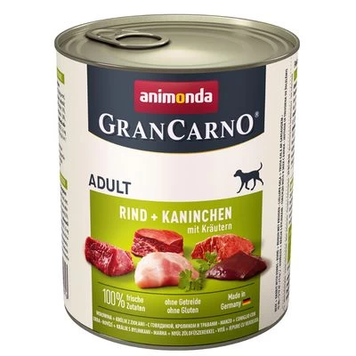 Voordeelpakket Animonda GranCarno Original Adult 12 X 800 G 10 Voordeelpakket Animonda GranCarno Original Adult 12 X 800 G - Afbeelding 8