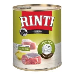 Rinti Sensible 6 X 800 G -Hondenbenodigdheden Korting 50959 pla rinti putekartoffel 800g 4