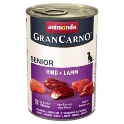Voordeelpakket Animonda GranCarno 12 X 400 G -Hondenbenodigdheden Korting 51243 pla animonda grancarno senior rindulamm 400g 4 1