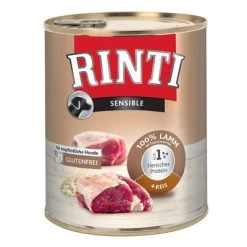 Rinti Sensible 6 X 800 G -Hondenbenodigdheden Korting 51244 pla rinti lammreis 800g 5