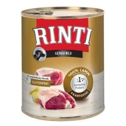 Rinti Sensible 6 X 800 G -Hondenbenodigdheden Korting 51245 pla rinti lammkartoffel 800g 9